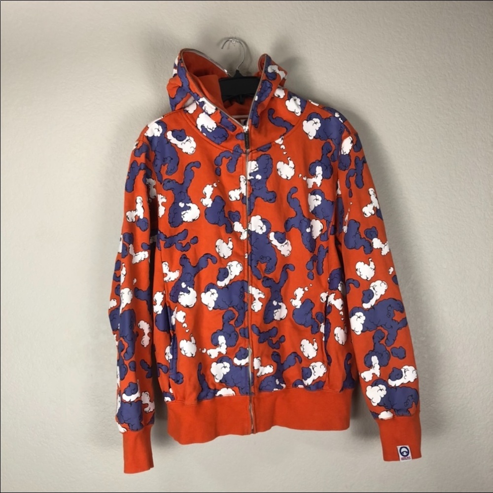 Devil Nut Under Red Flag Jacket Size Medium - image 1